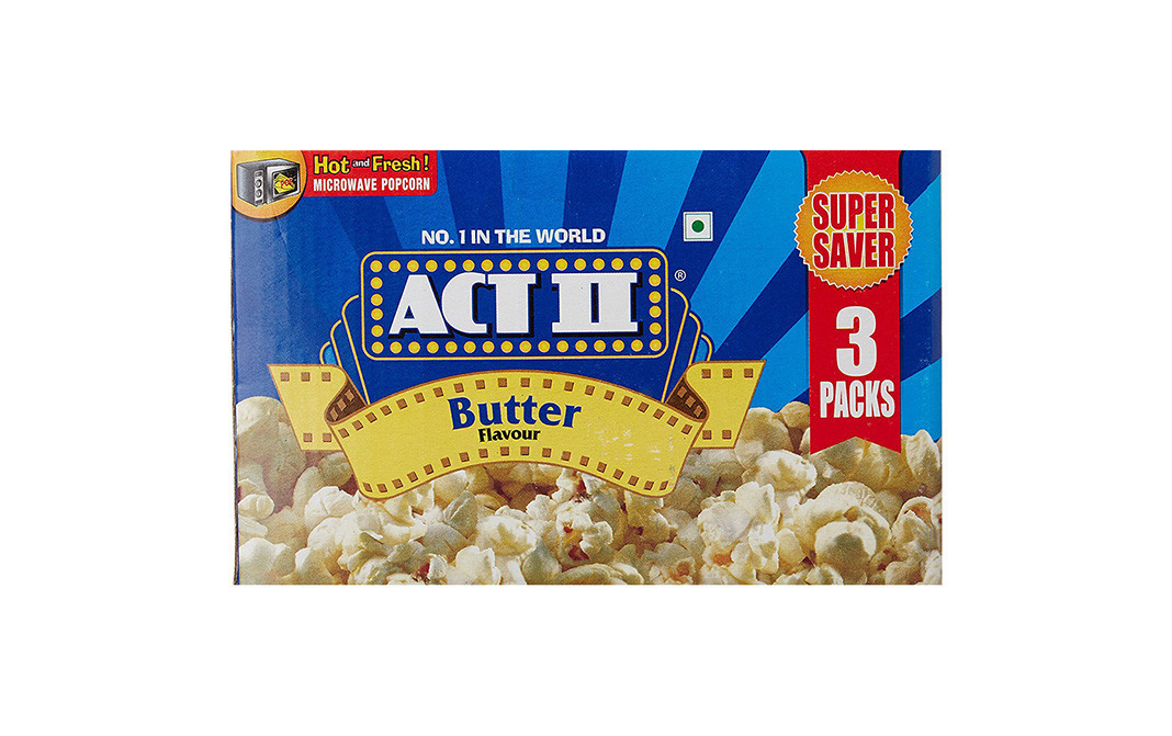 Act II Butter Flavour    Box  297 grams